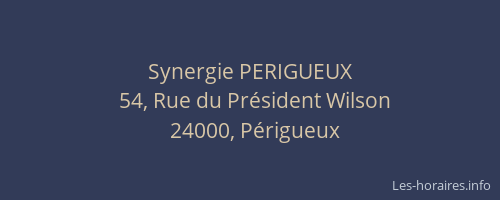 Synergie PERIGUEUX