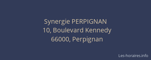 Synergie PERPIGNAN