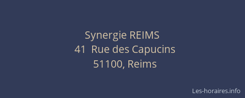 Synergie REIMS