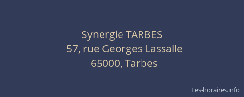 Synergie TARBES