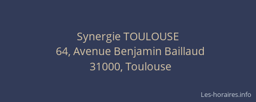 Synergie TOULOUSE