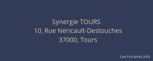 Synergie TOURS