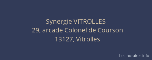Synergie VITROLLES