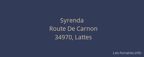 Syrenda