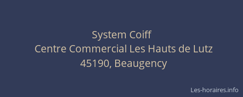 System Coiff