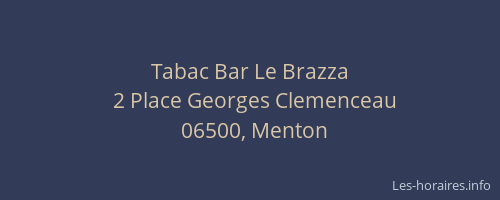 Tabac Bar Le Brazza