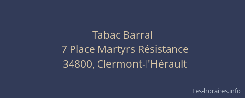 Tabac Barral