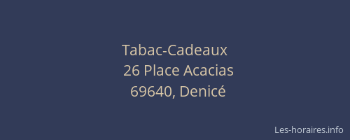 Tabac-Cadeaux