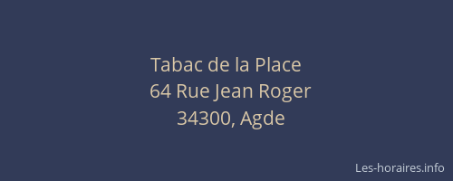 Tabac de la Place