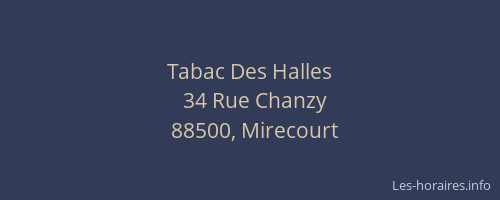 Tabac Des Halles