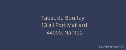 Tabac du Bouffay
