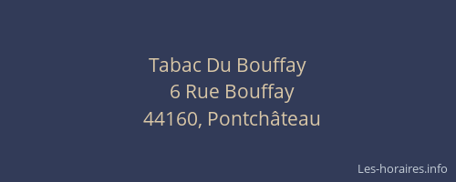 Tabac Du Bouffay