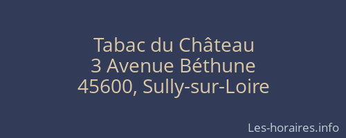 Tabac du Château