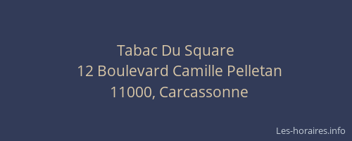 Tabac Du Square