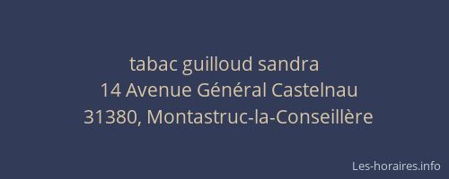 tabac guilloud sandra