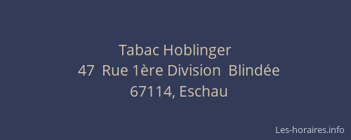 Tabac Hoblinger