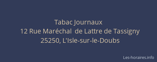 Tabac Journaux