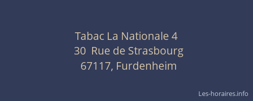 Tabac La Nationale 4