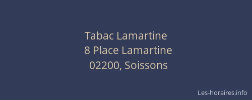 Tabac Lamartine