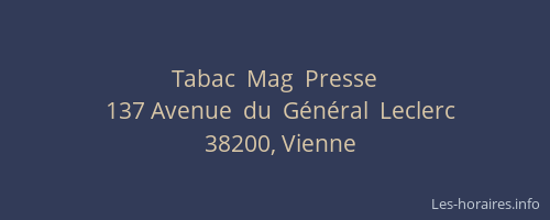 Tabac  Mag  Presse