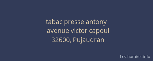 tabac presse antony