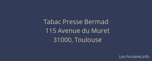 Tabac Presse Bermad