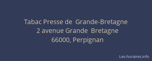 Tabac Presse de  Grande-Bretagne