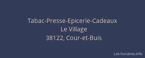 Tabac-Presse-Epicerie-Cadeaux