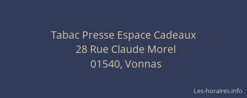 Tabac Presse Espace Cadeaux