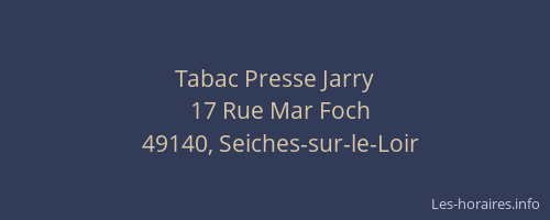 Tabac Presse Jarry