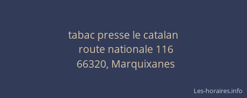 tabac presse le catalan