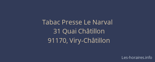 Tabac Presse Le Narval