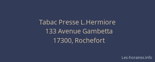 Tabac Presse L.Hermiore