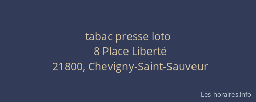 tabac presse loto