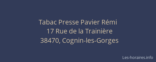 Tabac Presse Pavier R&eacute;mi