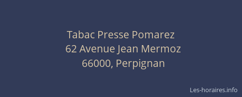 Tabac Presse Pomarez