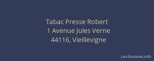 Tabac Presse Robert