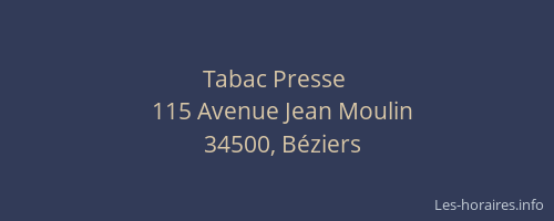 Tabac Presse 