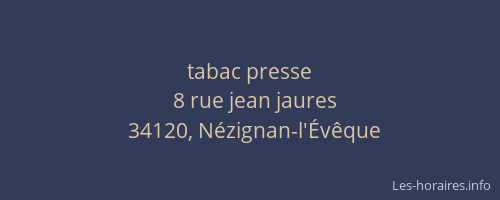 tabac presse