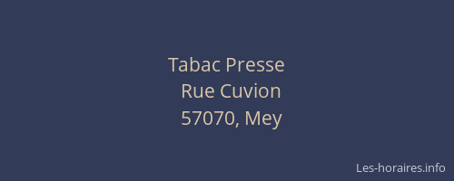 Tabac Presse