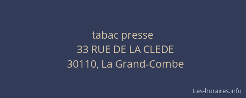 tabac presse