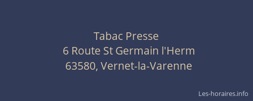Tabac Presse