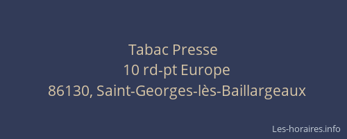 Tabac Presse
