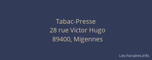 Tabac-Presse