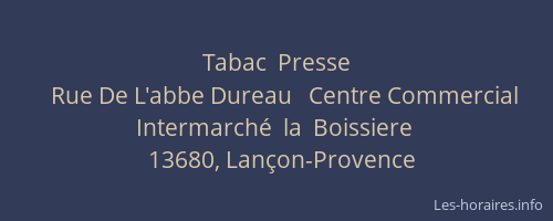 Tabac  Presse