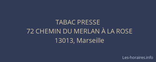 TABAC PRESSE