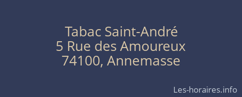 Tabac Saint-André