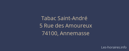 Tabac Saint-André