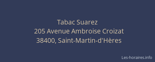 Tabac Suarez