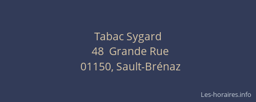 Tabac Sygard